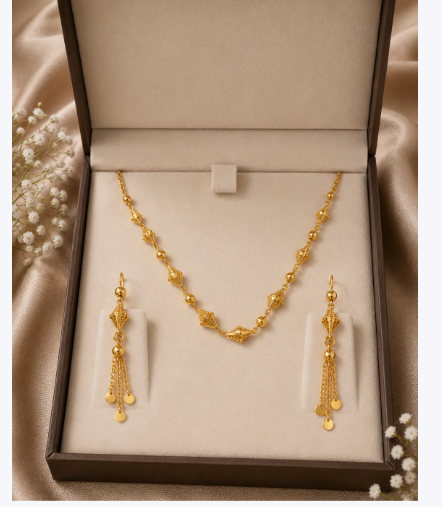 Elegant Bead Necklace Set